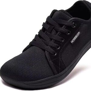 HOBIBEAR Bare Foot , Zero-drop, minimalist Shoes -black 7.5 wide